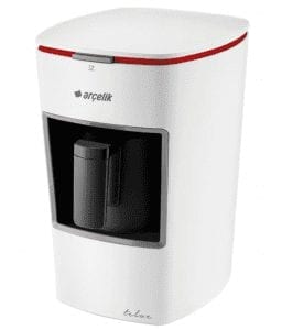 Arçelik K-3300 Beyaz Mini Telve Türk Kahve Makinesi