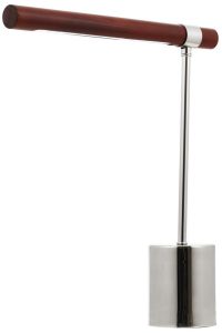 Avonni – Krom Kaplama Masa Lambası Led Metal Ahşap – ML-62020-03 – 38x10 cm