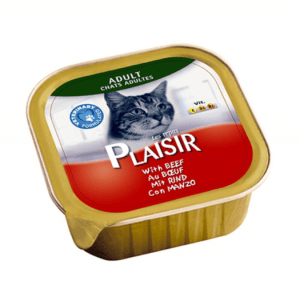 Plaisir – Sığır Etli Pate Kedi Konservesi