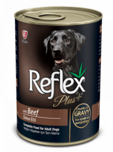 Reflex – Plus Biftekli Köpek Konserve Sos İçinde Et Parçacıklı