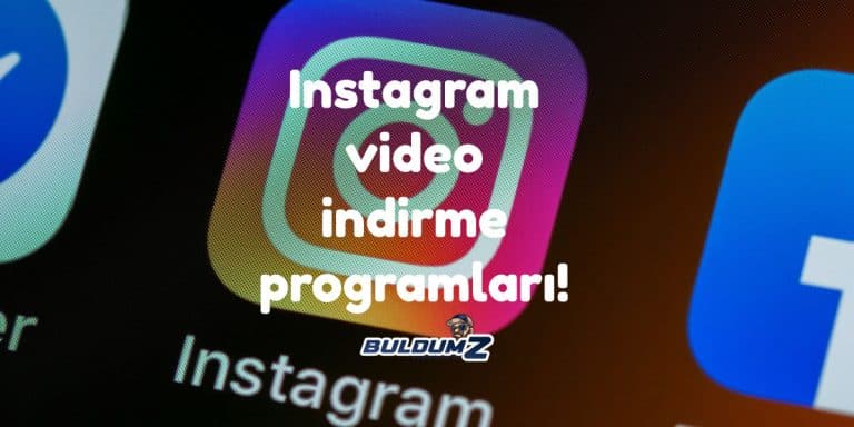 instagram video indirme programı